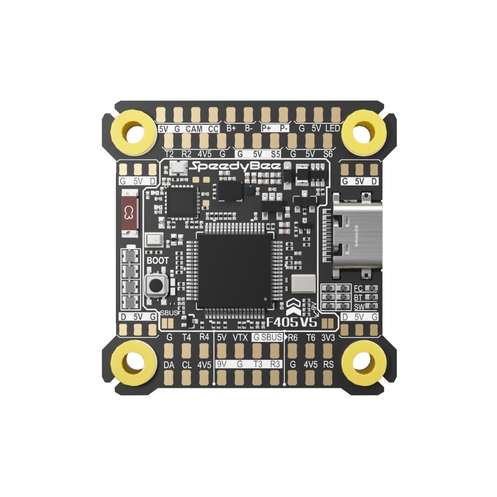 SpeedyBee F405 V5 Stack, Contr - Foxeer Reaper F4 128K 65A Esc avaliação e preço