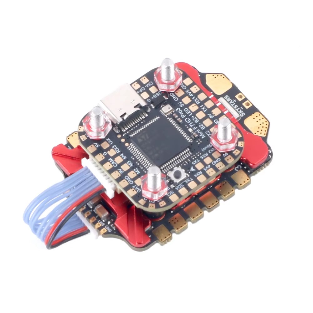 SKYSTARS-Drone de corrida com  - Foxeer Reaper F4 128K 65A Esc avaliação e preço