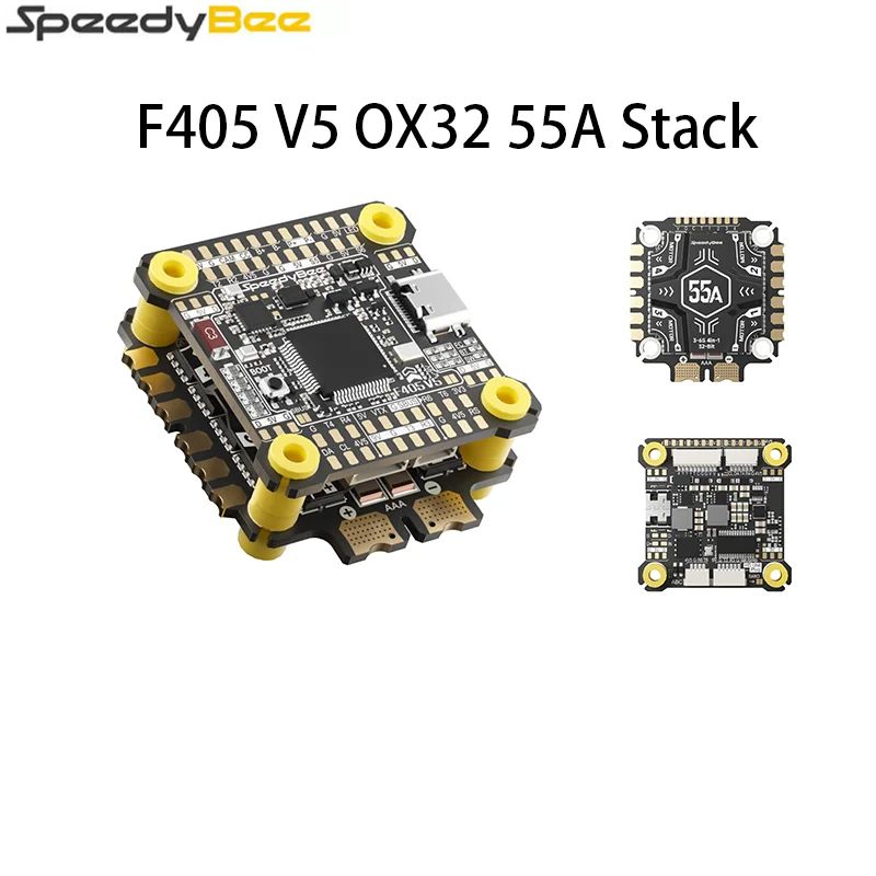 SpeedyBee F405 V5 OX32 55A 30x - Foxeer Reaper F4 128K 65A Esc avaliação e preço